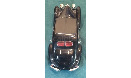 Spark - BUGATTI 57 Galibier 1939, black / red, масштабная модель, scale43