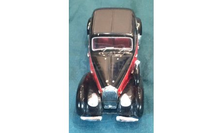 Spark - BUGATTI 57 Galibier 1939, black / red, масштабная модель, scale43