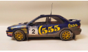 Subaru Impreza WRC Turbo 555, масштабная модель, Sunstar, 1:18, 1/18