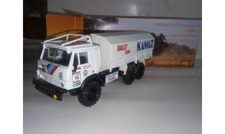 КамАЗ ралли, масштабная модель, Элекон, scale43