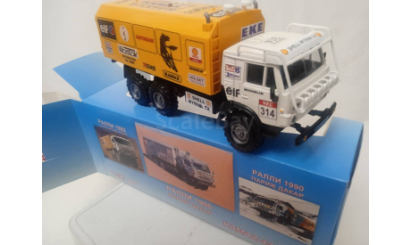 КамАЗ ралли, масштабная модель, Элекон, scale43