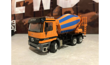 Mercedes Benz Actros 6/4 mixer, масштабная модель, Mercedes-Benz, NZG, 1:43, 1/43