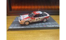 Toyota Celica Gt-4 #5 (1991), масштабная модель, Altaya, scale43