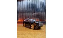 Lexus LX 600 2021 (черный), масштабная модель, scale64
