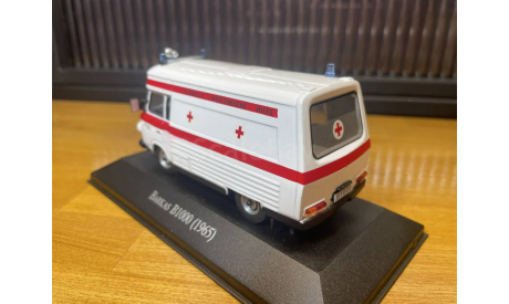 BARKAS B1000 SMH-3 ’Ambulance’ 1970, масштабная модель, Atlas, scale43