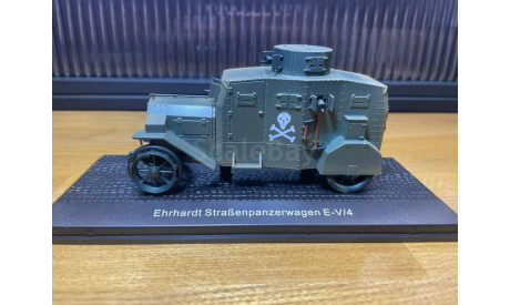 Ehrhardt Straβenpanzerwagen E-V/4 (1918), масштабные модели бронетехники, Atlas, scale43