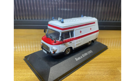 BARKAS B1000 SMH-3 ’Ambulance’ 1970, масштабная модель, Atlas, scale43