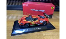 ​FERRARI 296 Gt3 2022г., масштабная модель, BBurago, scale43