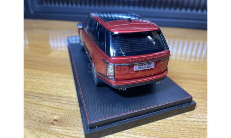 RANGE ROVER SV (2017) красный металлик, масштабная модель, LCD MODELS, scale43