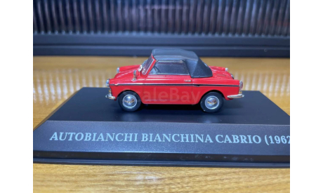 ​Autobianchi Bianchina Cabriolet 1962, масштабная модель, Altaya, scale43