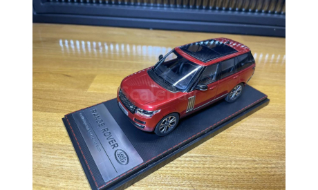 RANGE ROVER SV (2017) красный металлик, масштабная модель, LCD MODELS, scale43
