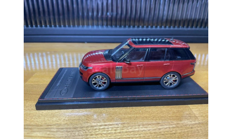 RANGE ROVER SV (2017) красный металлик, масштабная модель, LCD MODELS, scale43