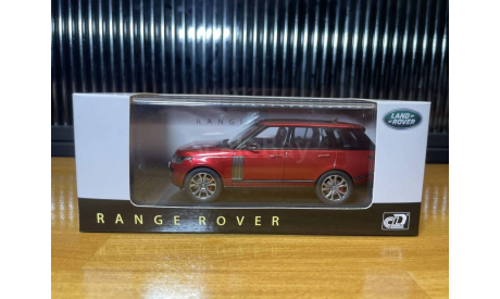 RANGE ROVER SV (2017) красный металлик, масштабная модель, LCD MODELS, scale43