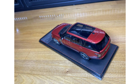RANGE ROVER SV (2017) красный металлик, масштабная модель, LCD MODELS, scale43