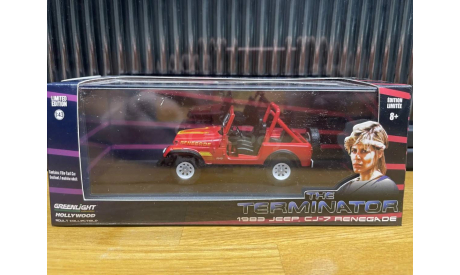 ​JEEP CJ-7 Renegade 4х4 1983, масштабная модель, Greenlight Collectibles, scale43