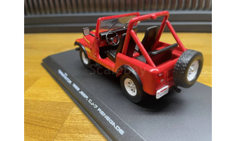 ​JEEP CJ-7 Renegade 4х4 1983, масштабная модель, Greenlight Collectibles, scale43
