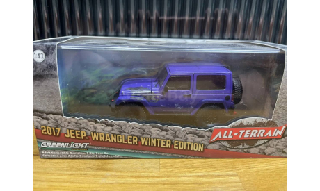 ​JEEP Wrangler 4x4 Winter Edition 2017, масштабная модель, Greenlight Collectibles, scale43