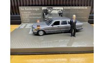 MERCEDES-BENZ 500 SEL W126  1989, масштабная модель, Minichamps, scale43