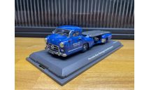 MERCEDES-BENZ Rennwagen-Schnelltransporter W196, масштабная модель, Schuco, scale43