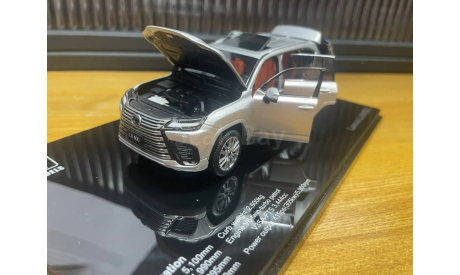 Lexus LX600 (2024), масштабная модель, LCD MODELS, scale43