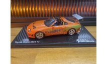 TOYOTA Supra Turbo Mark IV (1993), масштабная модель, Altaya, scale43