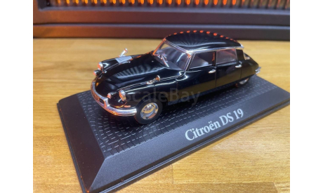 Citroen DS19 1962, масштабная модель, Atlas (автомобили Франции), scale43, Citroën