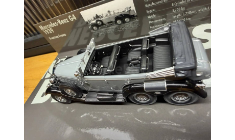 MERCEDES-BENZ G4 Francisco Franco 1934, масштабная модель, Minichamps, scale43