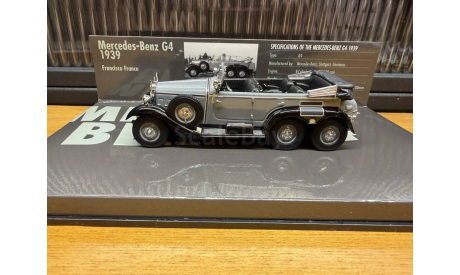 MERCEDES-BENZ G4 Francisco Franco 1934, масштабная модель, Minichamps, scale43