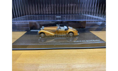 HORCH 855 Special Roadster (1938), масштабная модель, Minichamps, scale43