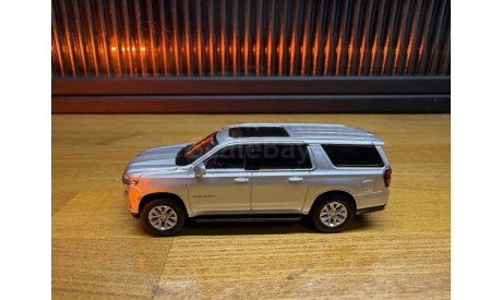 CHEVROLET Suburban (2021), масштабная модель, scale64
