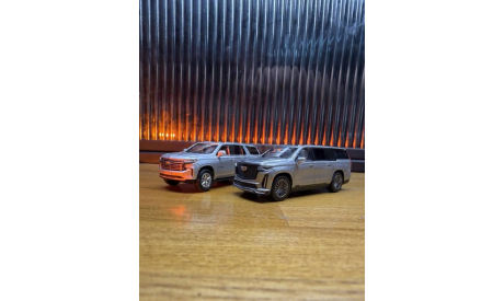 CADILLAC Escalade (2021), масштабная модель, Massdi SmallCar, scale64
