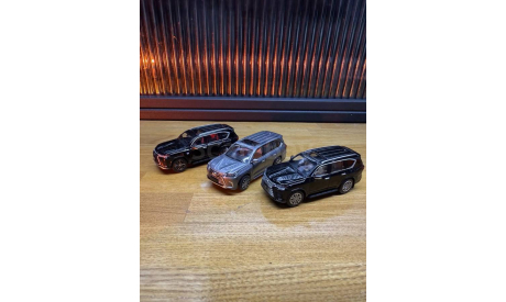 LEXUS LX600 F Sport, масштабная модель, scale64