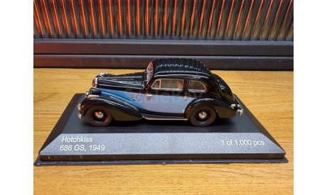 Hotchkiss 686 GS, 1949, масштабная модель, WhiteBox, scale43