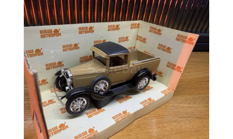 ГАЗ 4 пикап, песочный, масштабная модель, Наш Автопром, scale43