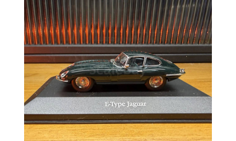JAGUAR E-type Coupe (1961), масштабная модель, Atlas, scale43