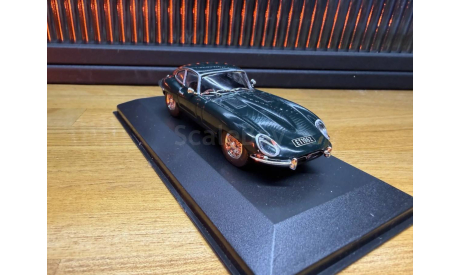 JAGUAR E-type Coupe (1961), масштабная модель, Atlas, scale43