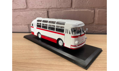 ЛАЗ-695Е, красно-белый, первый выпуск, масштабная модель, Classicbus, scale43