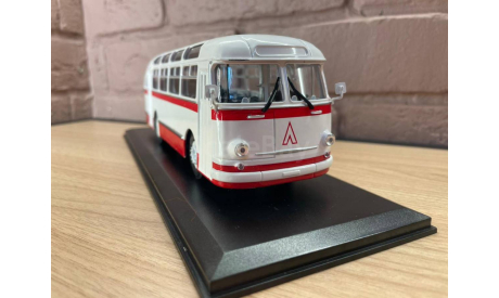 ЛАЗ-695Е, красно-белый, первый выпуск, масштабная модель, Classicbus, scale43