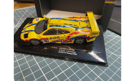 McLaren F1 GTR #30 2002, масштабная модель, IXO Le-Mans (серии LM, LMM, LMC, GTM), scale43