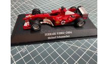 FERRARI F2004, масштабная модель, Atlas, scale43