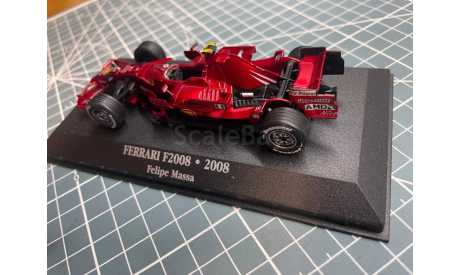 FERRARI F2008, масштабная модель, Atlas, scale43