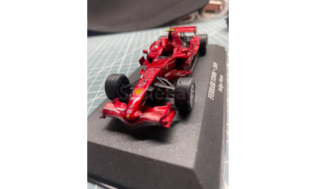 FERRARI F2008, масштабная модель, Atlas, scale43