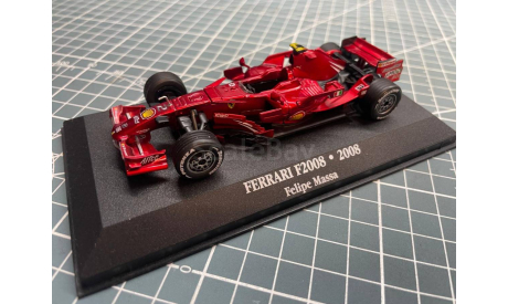 FERRARI F2008, масштабная модель, Atlas, scale43