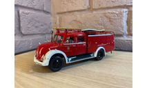 MAGIRUS-DEUTZ Mercur TLF 15 (1954), масштабная модель, Hachette, scale43