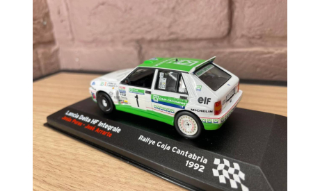 LANCIA Delta HF Integrale #1 1992, масштабная модель, Altaya Rally, scale43
