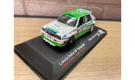 LANCIA Delta HF Integrale #1 1992, масштабная модель, Altaya Rally, scale43