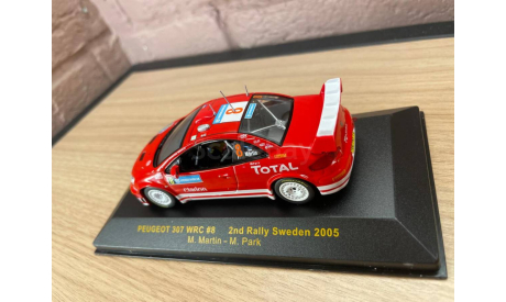PEUGEOT 307 WRC #8 Rally Sweden 2005, масштабная модель, IXO Rally (серии RAC, RAM), scale43