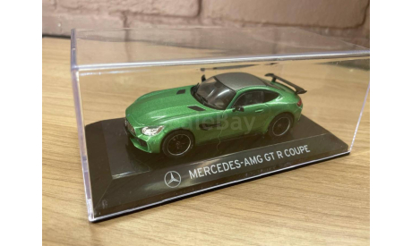 MERCEDES-BENZ AMG GTR Coupe green metallic, масштабная модель, Altaya, scale43