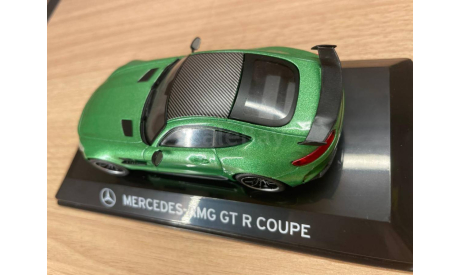 MERCEDES-BENZ AMG GTR Coupe green metallic, масштабная модель, Altaya, scale43