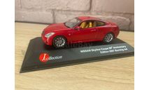 NISSAN Skyline 350GT Hybrid Type P, radiant red, масштабная модель, J-Collection, 1:43, 1/43